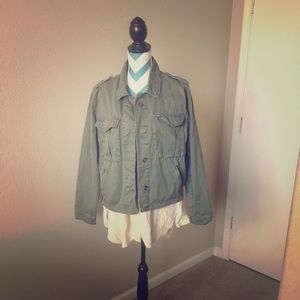 Green khaki jacket